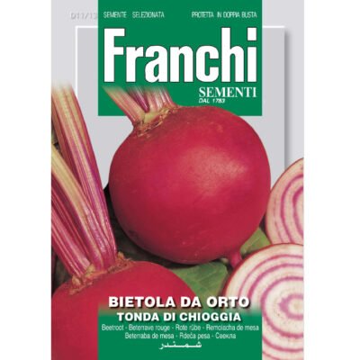 Beetroot Bietola Da Orto Tonda di Chioggia Franchi Sementi Seeds