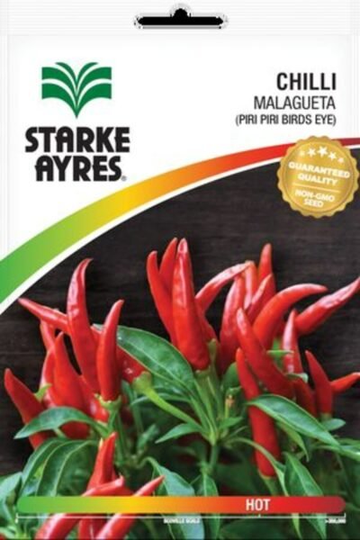 Chilli Malagueta - Piri Piri Birds Eye Starke Ayres Seeds