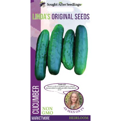 Cucumber Marketmore Linda's Original Seeds Non-GMO