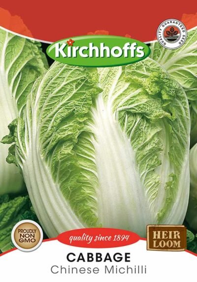 Chinese Cabbage Michilli Kirchhoffs Seeds Heirloom Non-GMO