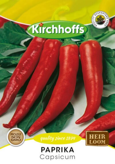 Paprika Chilli Kirchhoffs Seeds Heirloom Non-GMO