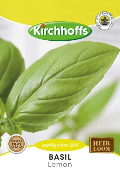 Lemon Basil Kirchhoffs Seeds Heirloom Non-GMO
