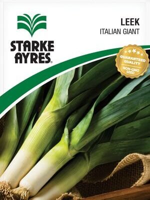 Leek - Italian Giant - Starke Ayres Seeds