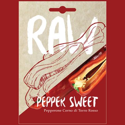 Pepperone Corno di Torro Rosso Sweet Pepper RAW Seeds