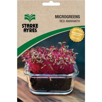 Microgreens - Red Amaranth Starke Ayres Seeds