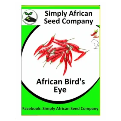 African Bird's Eye Chilli Seeds SASC Non-GMO