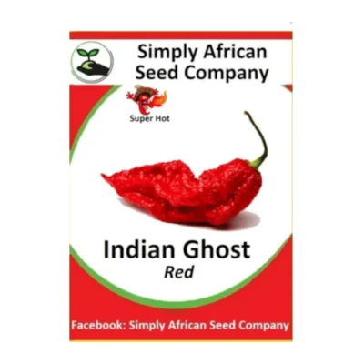 Indian Ghost Pepper Chilli Seeds SASC Non-GMO