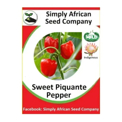 Sweet Piquante Pepper Seeds SASC Non-GMO