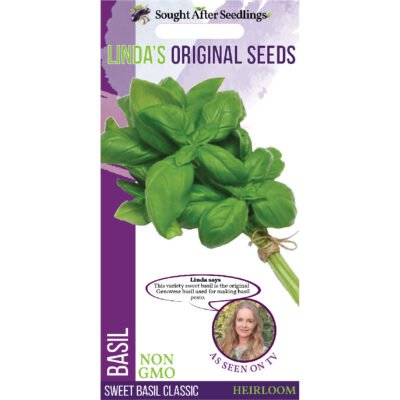 Sweet Basil Classic Linda's Original Seeds Non-GMO