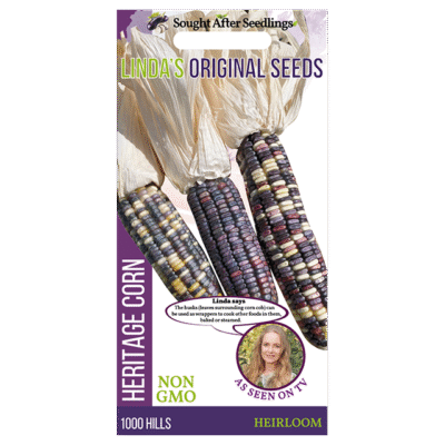 Heritage Corn 1000 Hills Linda's Original Seeds Non-GMO