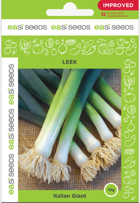 Leek Italian Giant Seeds by EASISEEDS