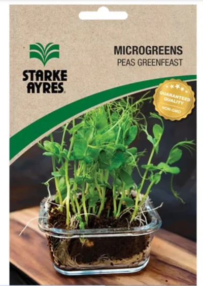 Microgreens - Greanfeast Peas Starke Ayres Seeds