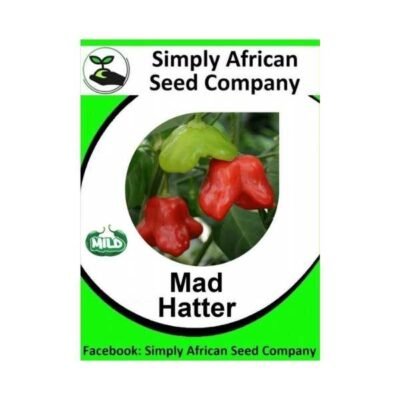 Mad Hatter Chilli Pepper Seeds SASC Non-GMO