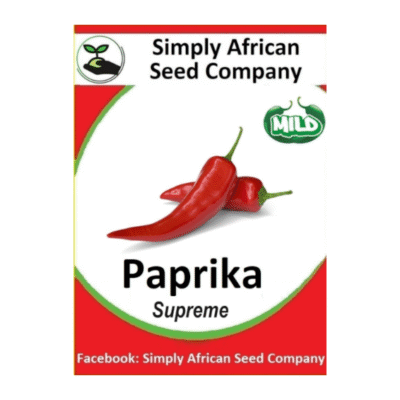 Paprika Chilli Pepper Seeds  SASC Non-GMO